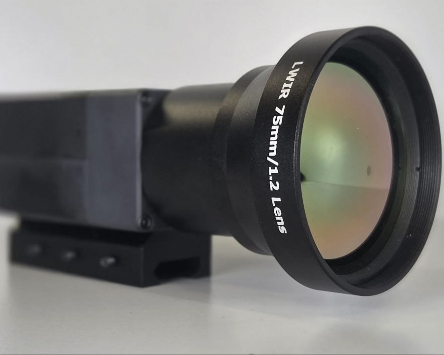 KitEye640S — LWIR тепловізійний модуль з об'єктивом 75 мм